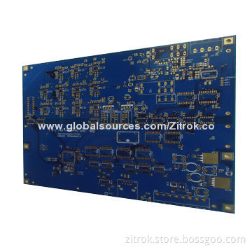 High Frequency Blue Solder Mask PCB with FR-4 Tg 130New